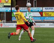HL20260314007 RAALTE, NETHERLANDS - MARCH 14: Rutger Etten of Genemuiden. Competition match between Rohda Raalte vs SC Genemuiden at Sportcomplex Tijenraan, Raalte march 14,...