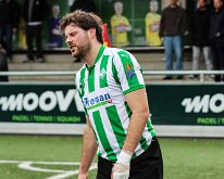 HL20260314009 RAALTE, NETHERLANDS - MARCH 14: Berwout Beimers of Genemuiden. Competition match between Rohda Raalte vs SC Genemuiden at Sportcomplex Tijenraan, Raalte march...