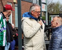 HL20260411012ALLSTARS Vriendschappelijk treffen tussen Sportclub Genemuiden 5 tegen het All Stars team, (mensen met een beperking), op sportpark de Wetering te Genemuiden.