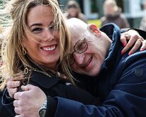 HL20260411014ALLSTARS Vriendschappelijk treffen tussen Sportclub Genemuiden 5 tegen het All Stars team, (mensen met een beperking), op sportpark de Wetering te Genemuiden.