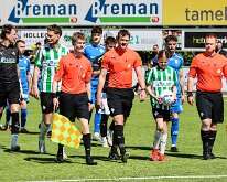 HL20260425001 GENEMUIDEN, NETHERLANDS - APRIL 25: competition match between SC Genemuiden vs SV Urk at Sports complex “the Wetering” on april 25, 2026 in Genemuiden,...