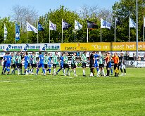 HS20260425003 GENEMUIDEN, NETHERLANDS - APRIL 25: competition match between SC Genemuiden vs SV Urk at Sports complex “the Wetering” on april 25, 2026 in Genemuiden,...