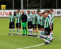 HL20260516008SCG-DOSK Wat vroeger garant stond voor felle, maar sportieve strijd, krijgt op 16 mei een prachtig vervolg. De Oldstars Legends van DOS en Genemuiden namen het weer...