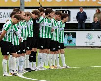 HL20260516005 GENEMUIDEN, NETHERLANDS - MAY 16: Team of Genemuiden. Competition match between SC Genemuiden vs DOVO at Sports complex “the Wetering” on may, 2026 in...