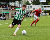 HL20260516016 GENEMUIDEN, NETHERLANDS - MAY 16: Rens van Benthem (l) of Genemuiden, Nick de Bondt (r) of DOVO. Competition match between SC Genemuiden vs DOVO at Sports...