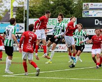 HL20260516017 GENEMUIDEN, NETHERLANDS - MAY 16: competition match between SC Genemuiden vs DOVO at Sports complex “the Wetering” on may, 2026 in Genemuiden, Netherlands...