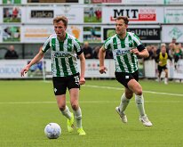 HL20260516020 GENEMUIDEN, NETHERLANDS - MAY 16: Nick Buitink (l), Bart Jan Brouwer (r) of Genemuiden. ompetition match between SC Genemuiden vs DOVO at Sports complex “the...