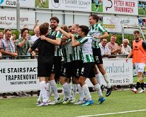 HL20260815018 GENEMUIDEN, NETHERLANDS - AUGUST 2026: Team of Genemuiden. Competition match between SC Genemuiden vs DVS '33 at Sports complex “the Wetering” on august 15,...