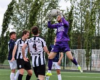 HL22082026014OP UTRECHT, NETHERLANDS - AUGUST 22, 2026: Goal keeper Kyan van Dorp of Hercules. Competition match between USV Hercules vs SC Genemuiden at Sports complex...