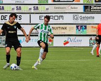 HL20260829006 GENEMUIDEN, NETHERLANDS - AUGUST 29: Christos Ibrahim (l) of Eemdijk, Hadde Pleijsier (r) of Genemuiden. competition match between SC Genemuiden vs Eemdijk at...