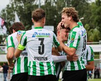 HL20260829010 GENEMUIDEN, NETHERLANDS - AUGUST 29: competition match between SC Genemuiden vs Eemdijk at Sports complex “the Wetering” on august 29, 2026 in Genemuiden,...