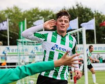 HL20260829019 GENEMUIDEN, NETHERLANDS - AUGUST 29: Sander Egbers of Genemuiden. competition match between SC Genemuiden vs Eemdijk at Sports complex “the Wetering” on august...