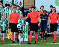 HL20260901004 GENEMUIDEN, NETHERLANDS - SEPTEMBER 1, 2026: KNVB Cup Match match first round between SC Genemuiden vs FC Lisse at Sportcomplex de Wetering on september, 2026...