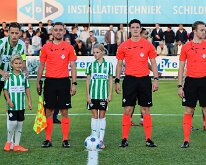 HL20260901005 GENEMUIDEN, NETHERLANDS - SEPTEMBER 1, 2026: KNVB Cup Match match first round between SC Genemuiden vs FC Lisse at Sportcomplex de Wetering on september, 2026...