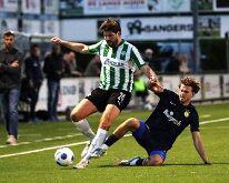 HL20260901020 GENEMUIDEN, NETHERLANDS - SEPTEMBER 1, 2026: KNVB Cup Match match first round between SC Genemuiden vs FC Lisse at Sportcomplex de Wetering on september, 2026...