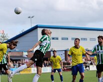 HL20260905015 STAPHORST, NETHERLANDS - SEPTEMBER 5: Jens Jurn Streutker of Genemuiden. Competition match between v.v. Staphorst vs SC Genemuiden at Sportcomplex het...