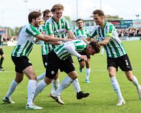 HL20260905017 STAPHORST, NETHERLANDS - SEPTEMBER 5: Team of Genemuiden. Competition match between v.v. Staphorst vs SC Genemuiden at Sportcomplex het Noorderslag, Staphorst...