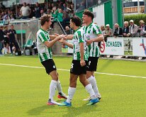 HL20260912009 GENEMUIDEN, NETHERLANDS - SEPTEMBER 12: Team of Genemuiden. competition match between SC Genemuiden vs SVZW at Sports complex “the Wetering” on september 12,...