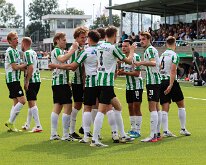 HL20260912010 GENEMUIDEN, NETHERLANDS - SEPTEMBER 12: Team of Genemuiden. competition match between SC Genemuiden vs SVZW at Sports complex “the Wetering” on september 12,...