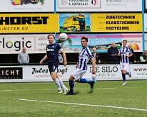 HL20260919005 SCHERPENZEEL, NETHERLANDS - SEPTEMBER 19: Arend van de Wetering (l) of Genemuiden, Timo Jochemsen (r) of Scherpenzeel. competition match between vv Scherpenzeel...