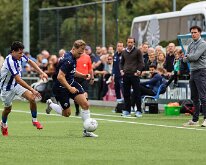 HL20260919009 SCHERPENZEEL, NETHERLANDS - SEPTEMBER 19: Mano Bakkenes (l) of Scherpenzeel, Bart Jan Brouwer (r) of Gernemuiiden. competition match between vv Scherpenzeel vs...