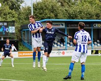 HL20260919010 SCHERPENZEEL, NETHERLANDS - SEPTEMBER 19: Stijn Schipper (l) of Scherpenzeel, Sander Egbers (r) of Genemuiden. competition match between vv Scherpenzeel vs SC...