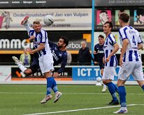 HL20260919015 SCHERPENZEEL, NETHERLANDS - SEPTEMBER 19: Roy Bakkenes (l) of Scherpenzeel, Mitchell van Rooijen (r) of Genemuiden. competition match between vv Scherpenzeel vs...