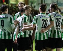 HL20260922016 GENEMUIDEN, NETHERLANDS - SEPTEMBER 22, 2026: Team of Genemuiden. KNVB Cup Match match second round between v.v. Staphorst vs SC Genemuiden at Sportcomplex Het...