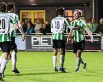HL20260922017 GENEMUIDEN, NETHERLANDS - SEPTEMBER 22, 2026: KNVB Cup Match match second round between v.v. Staphorst vs SC Genemuiden at Sportcomplex Het Noorderslag on...