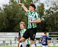 HL20260926012 GENEMUIDEN, NETHERLANDS - SEPTEMBER 26: Sander Egbers of Genemuiden. Competition match between SC Genemuiden vs Purmersteijn at Sports complex “the Wetering” on...