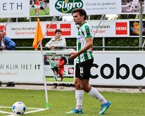 HL20260926014 GENEMUIDEN, NETHERLANDS - SEPTEMBER 26: Thijmen de Lange of Genemuiden. Competition match between SC Genemuiden vs Purmersteijn at Sports complex “the Wetering”...