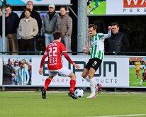 HL20261010006 GENEMUIDEN, NETHERLANDS - OKTOBER 10: Hadde Pleijiser of Genemuiden. Competition match between SC Genemuiden vs DOVO at Sports complex “the Wetering” on oktober...