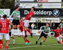 HL20261010014 GENEMUIDEN, NETHERLANDS - OKTOBER 10: Competition match between SC Genemuiden vs DOVO at Sports complex “the Wetering” on oktober 10, 2026 in Genemuiden,...