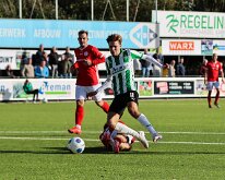 HL20261010023 GENEMUIDEN, NETHERLANDS - OKTOBER 10: Jasper Tuinman of Genemuiden. Competition match between SC Genemuiden vs DOVO at Sports complex “the Wetering” on oktober...