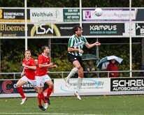 HL20261017008 RIJSSEN, NETHERLANDS - OKTOBER 17: Vincent Schmidt (l) of Excelsior, Berwout Beimers (r) of Genemuiden. Competition match between Excelsior '31 vs SC Genemuiden...