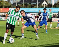 HL20261024011 GENEMUIDEN, NETHERLANDS - OCTOBER 2026: Mitchell van Rooijen (l) of Genemuiden, Storm Holtkamp (r) of ADO. Competition match between SC Genemuiden vs ADO '20 at...