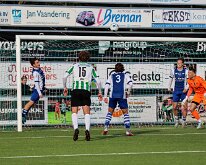 HL20261024014 GENEMUIDEN, NETHERLANDS - OCTOBER 2026: Competition match between SC Genemuiden vs ADO '20 at Sports complex “the Wetering” on october 24, 2026 in Genemuiden,...