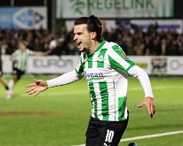 HL20261028018 GENEMUIDEN, NETHERLANDS - OCTOBER 28, 2026: KNVB Cup Match match first round between SC Genemuiden vs FC Dordrecht at Sportcomplex de Wetering on october 28,...